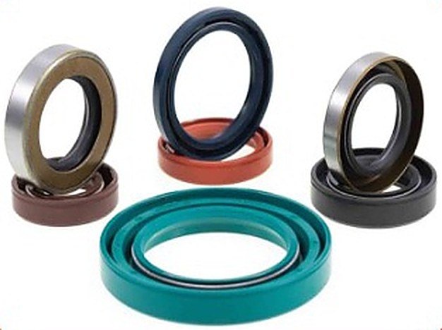 Rotary shaft oil seals for gearboxes, motors, pumps and rotary joints